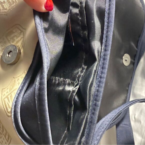 Cowboys NFL Navy and Cream Shoulder Bag nylon - Picture 7 of 9